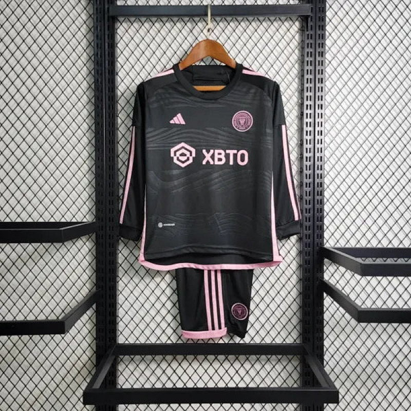 Ensemble Enfant Inter Miami Extérieur Manches Longues 23/24