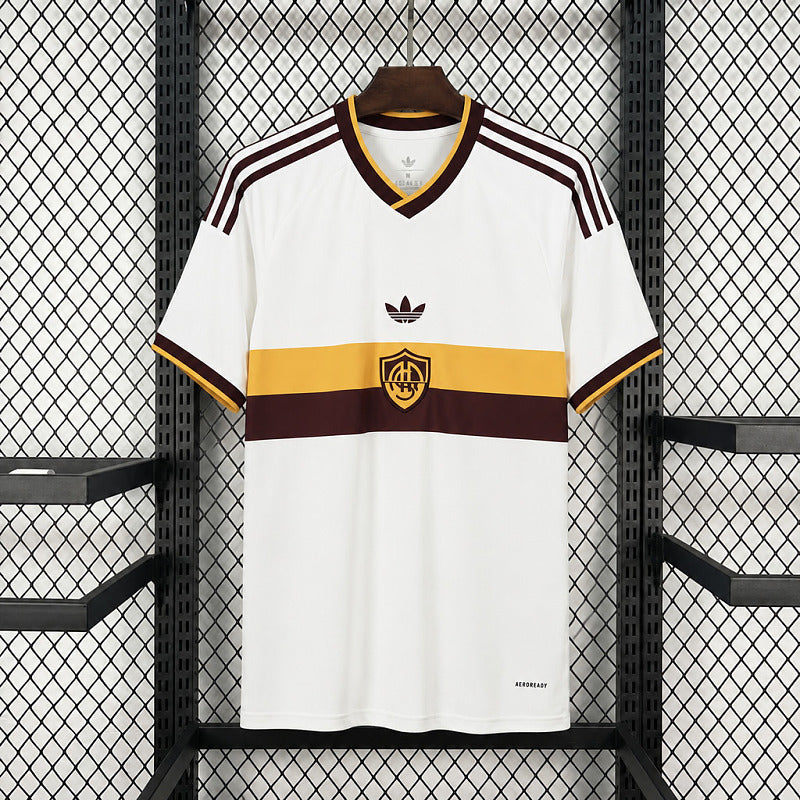 Maillot River Plate Prématch Blanc et Bordeaux 26/27