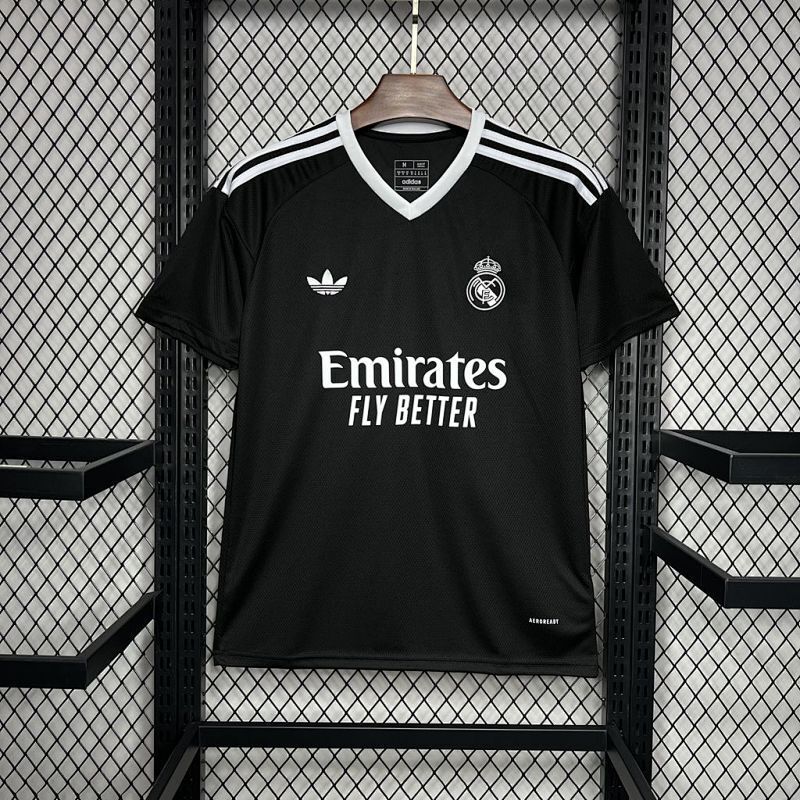 Maillot Real Madrid Gardien Noir 24/25
