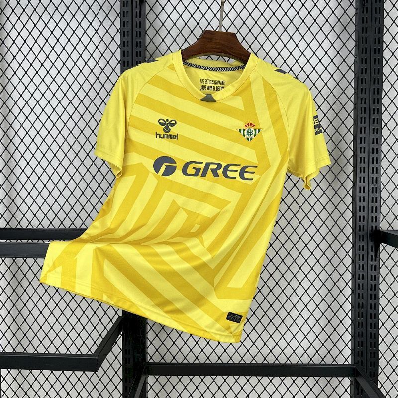 Maillot Real Betis Gardien Jaune 25/26