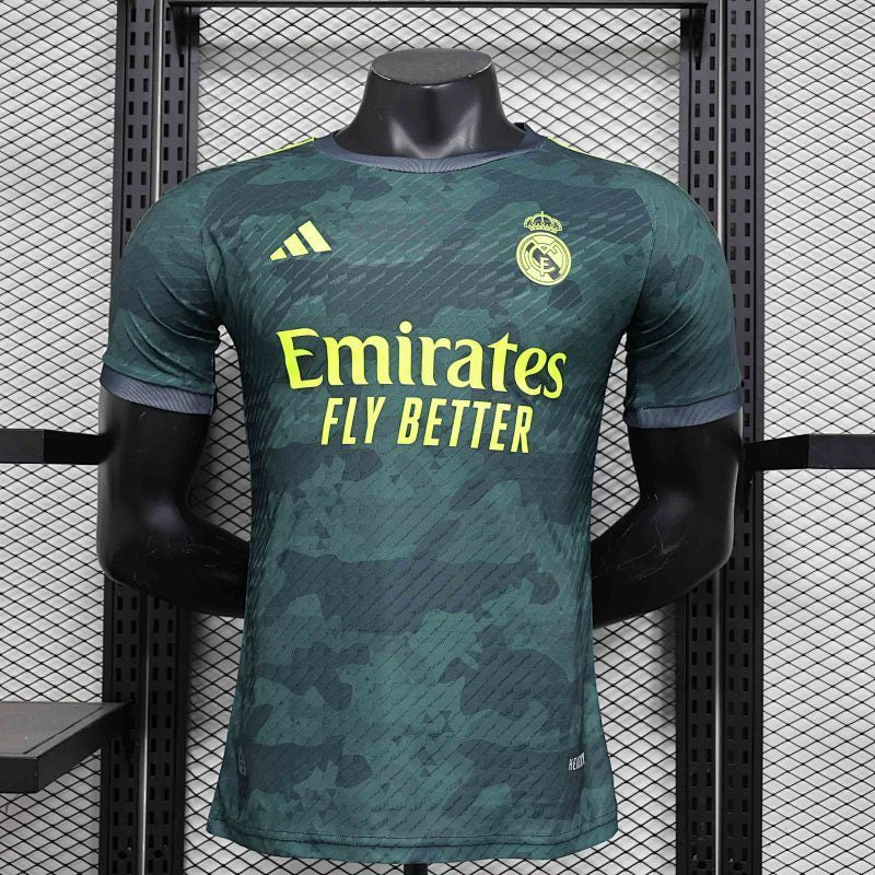 Maillot Real Madrid Player Version Édition Spéciale Vert 24/25