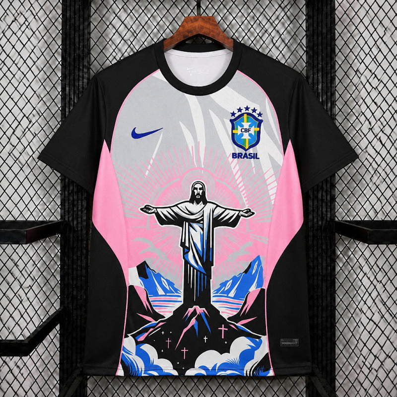 Maillot Brésil Noir / Rose 2026