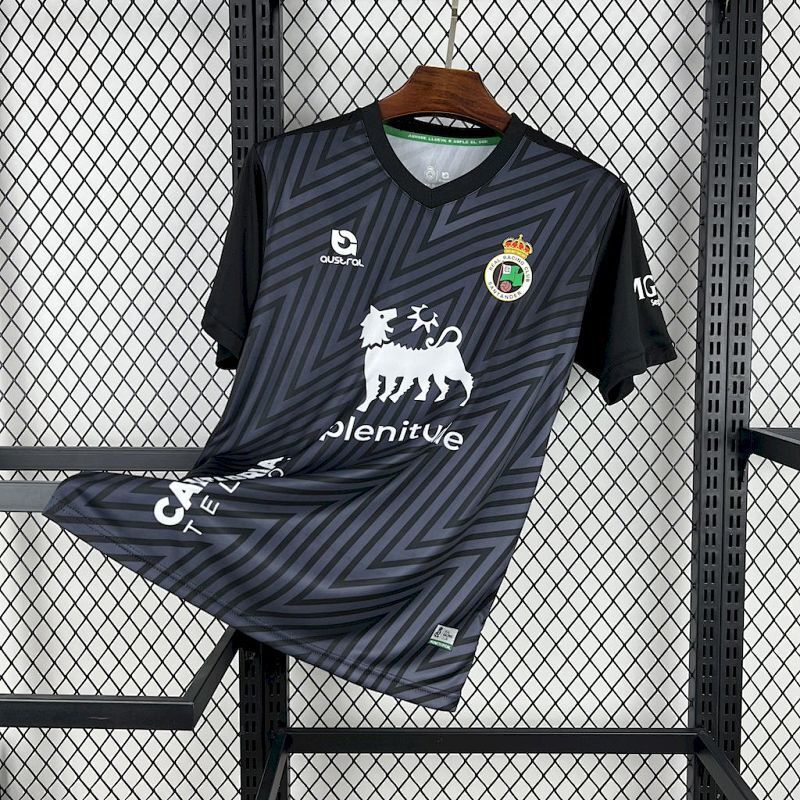 Maillot Racing Santander Gardien Noir 24/25