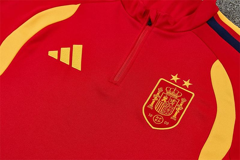 Survêtement Espagne Adulte Rouge / Bleu marine 2026