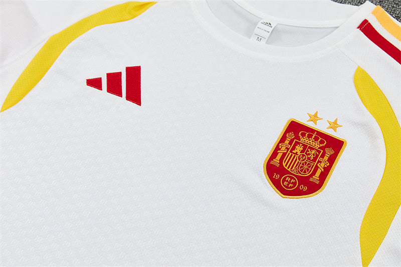 Ensemble maillot + short Espagne Adulte Blanc / Rouge 2026