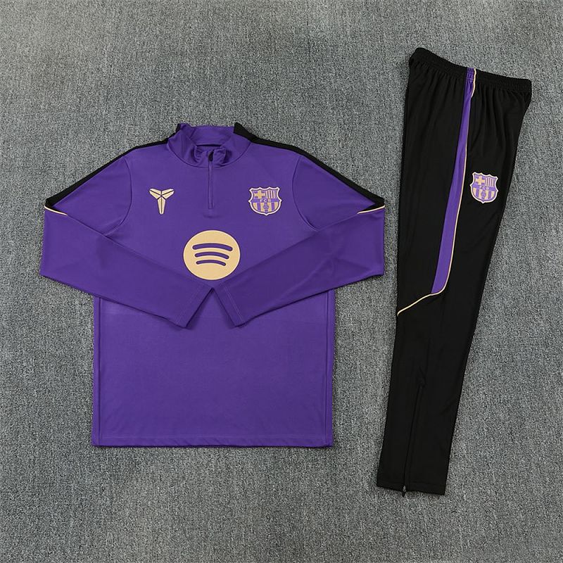 Survêtement Enfant FC Barcelone Violet Prématch 26/27