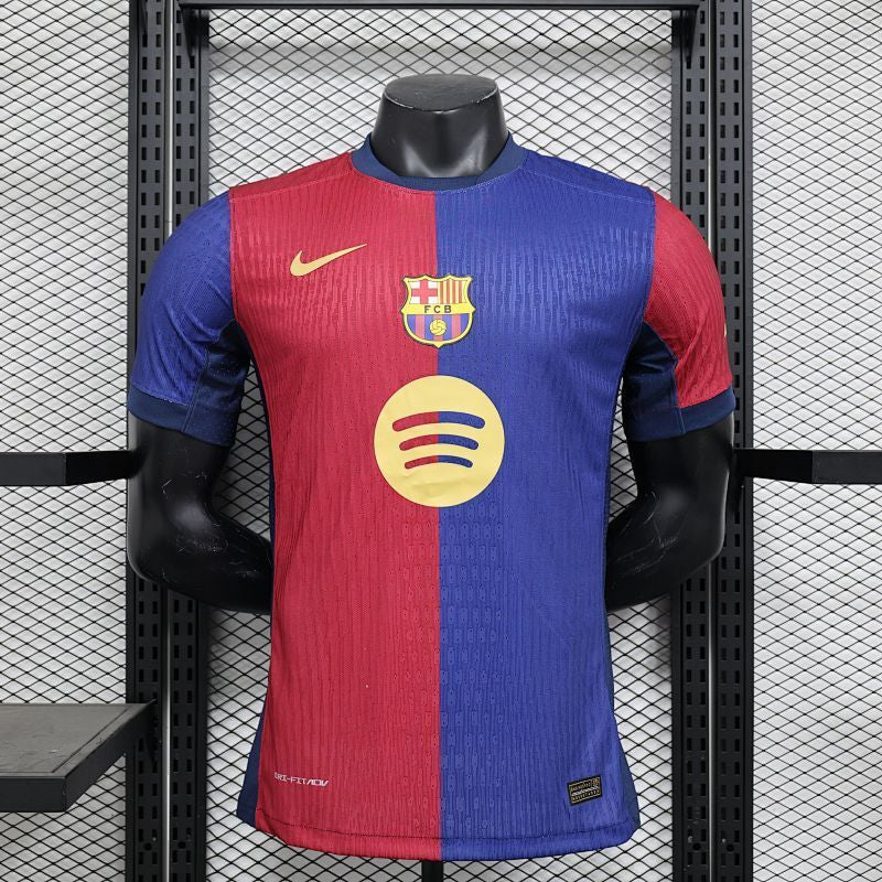Maillot FC Barcelone Domicile Player Version Logo sans Texte 24/25