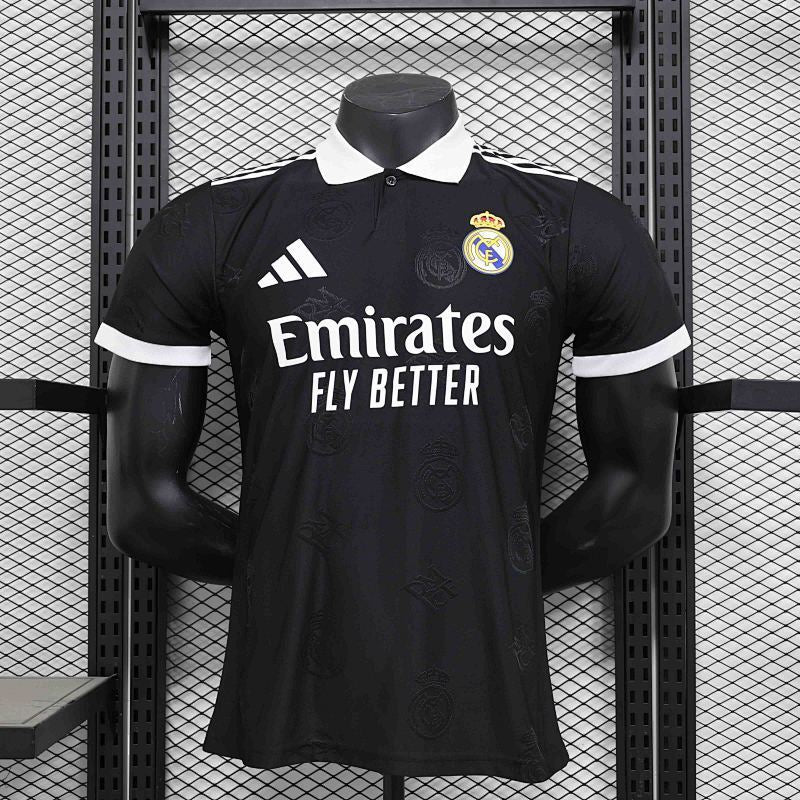 Maillot Real Madrid Player Version Édition Spéciale Noir 25/26