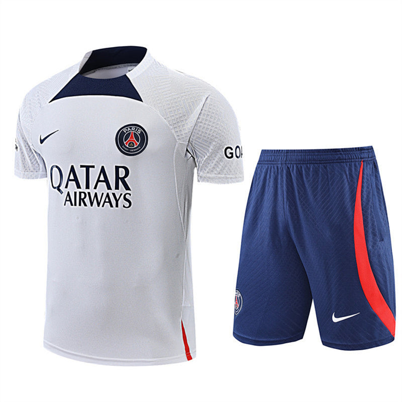 Maillot PSG Prématch Blanc 22/23