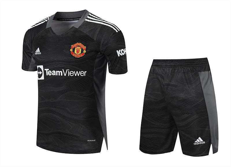 Maillot Manchester United Gardien Noir 21/22