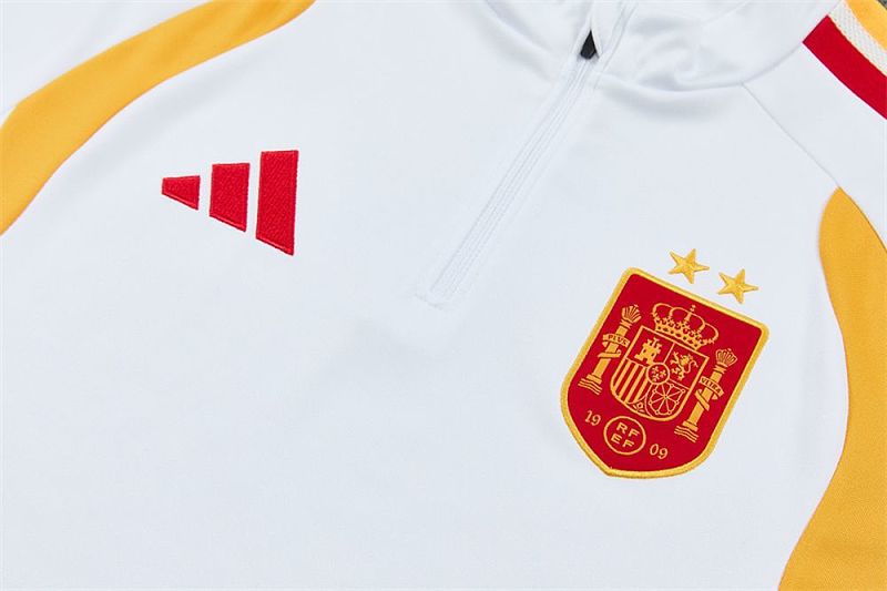 Survêtement Espagne Adulte Blanc / Rouge 2026