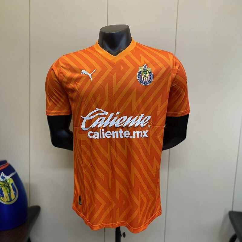 Maillot Chivas Gardien Player Version Orange 23/24