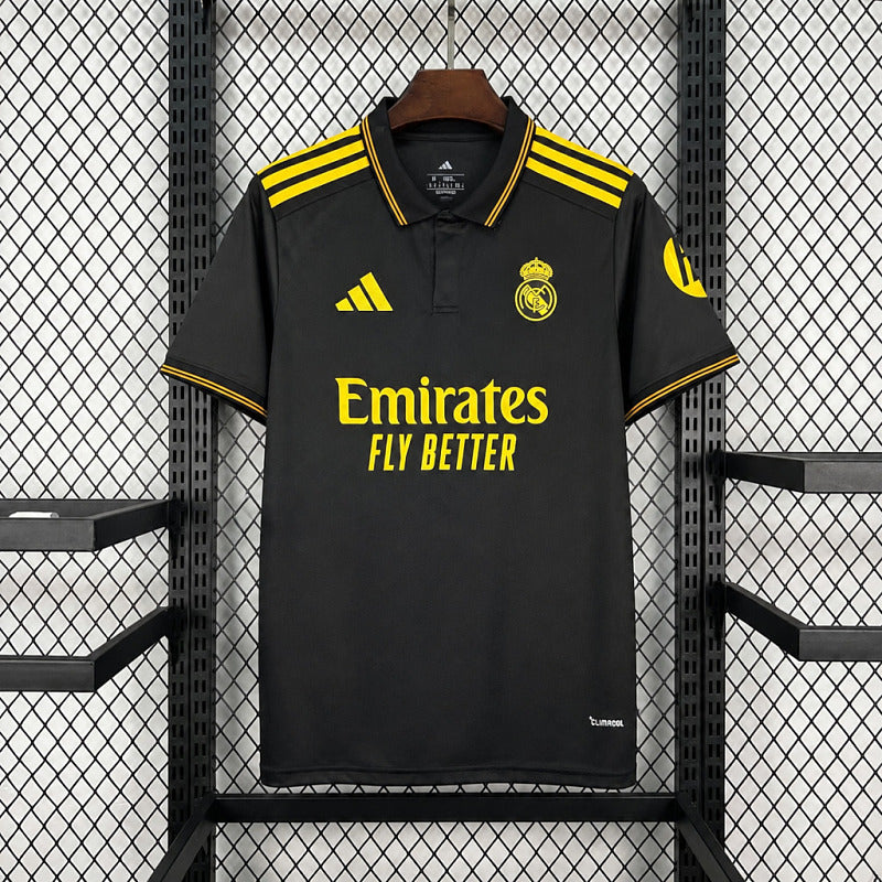 Maillot Real Madrid Noir et Or 26/27
