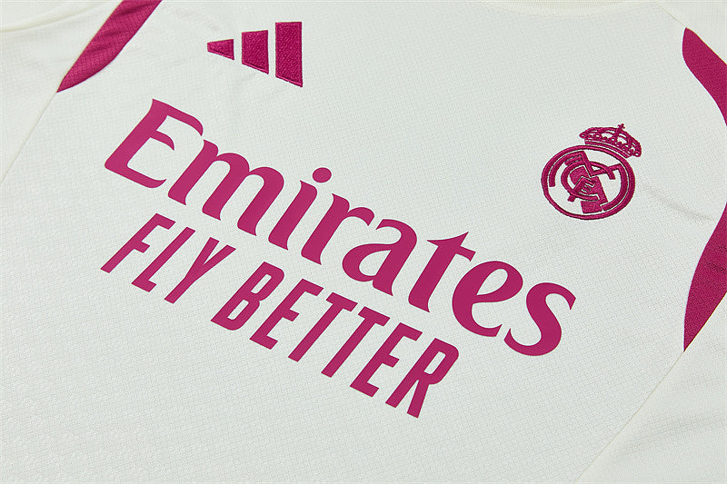 Ensemble Adulte Real Madrid Blanc / Rose 26/27