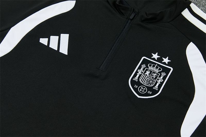 Survêtement Espagne Adulte Noir / Blanc 2026