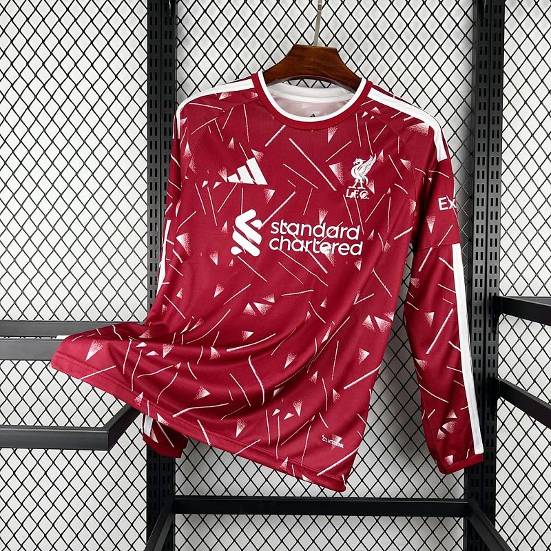 Maillot Liverpool Domicile Manches Longues 26/27