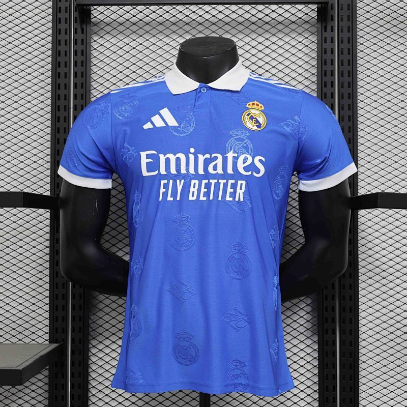 Maillot Real Madrid Player Version Édition Spéciale Bleu 25/26