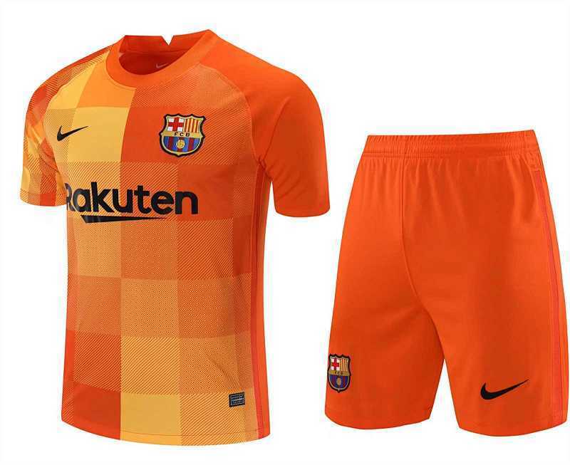 Maillot FC Barcelone Gardien Orange 21/22