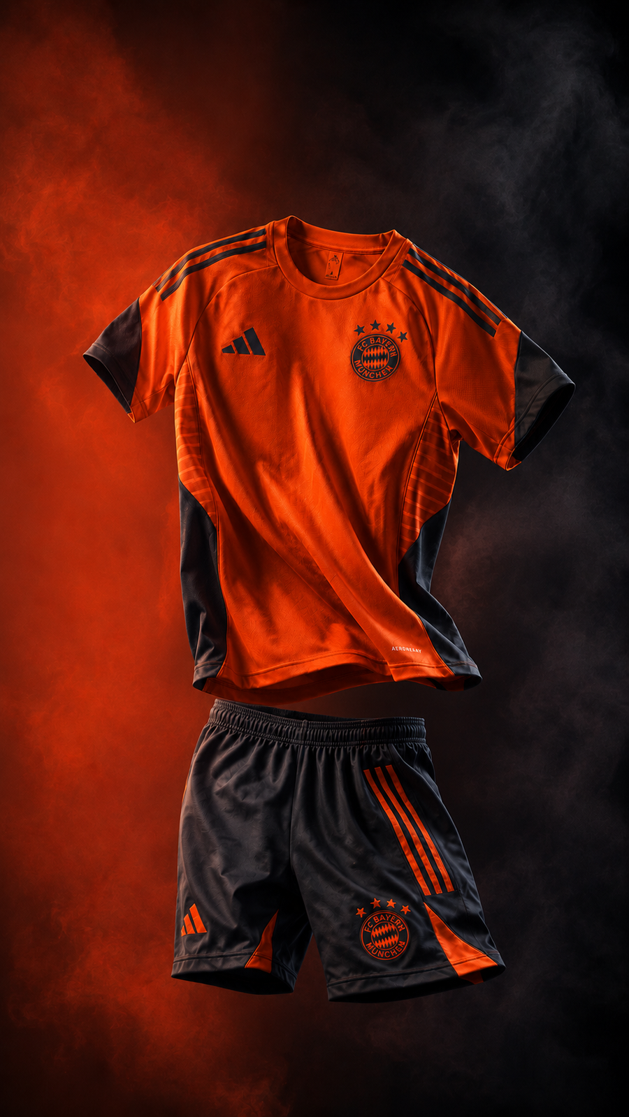 Maillot Bayern Munich orange et noir