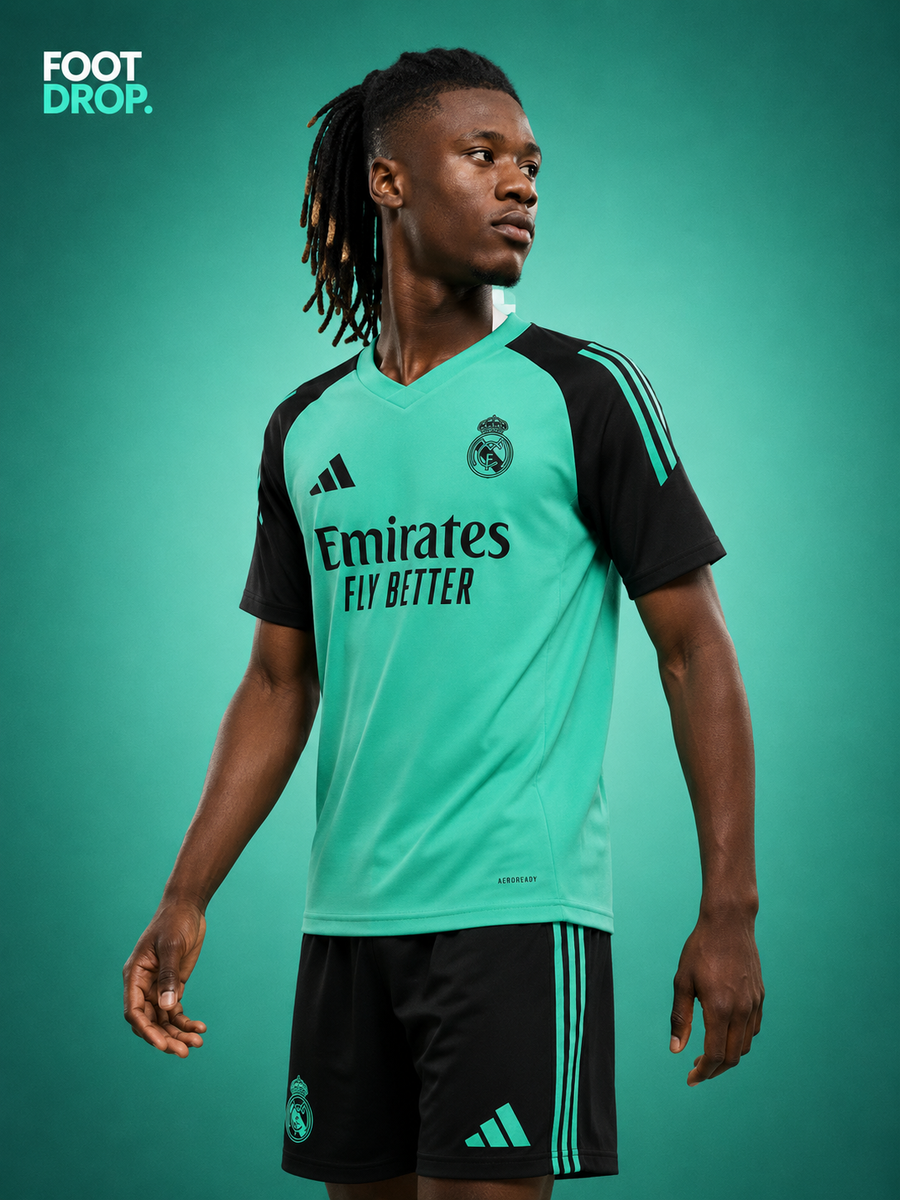 Joueur portant un maillot Foot Drop