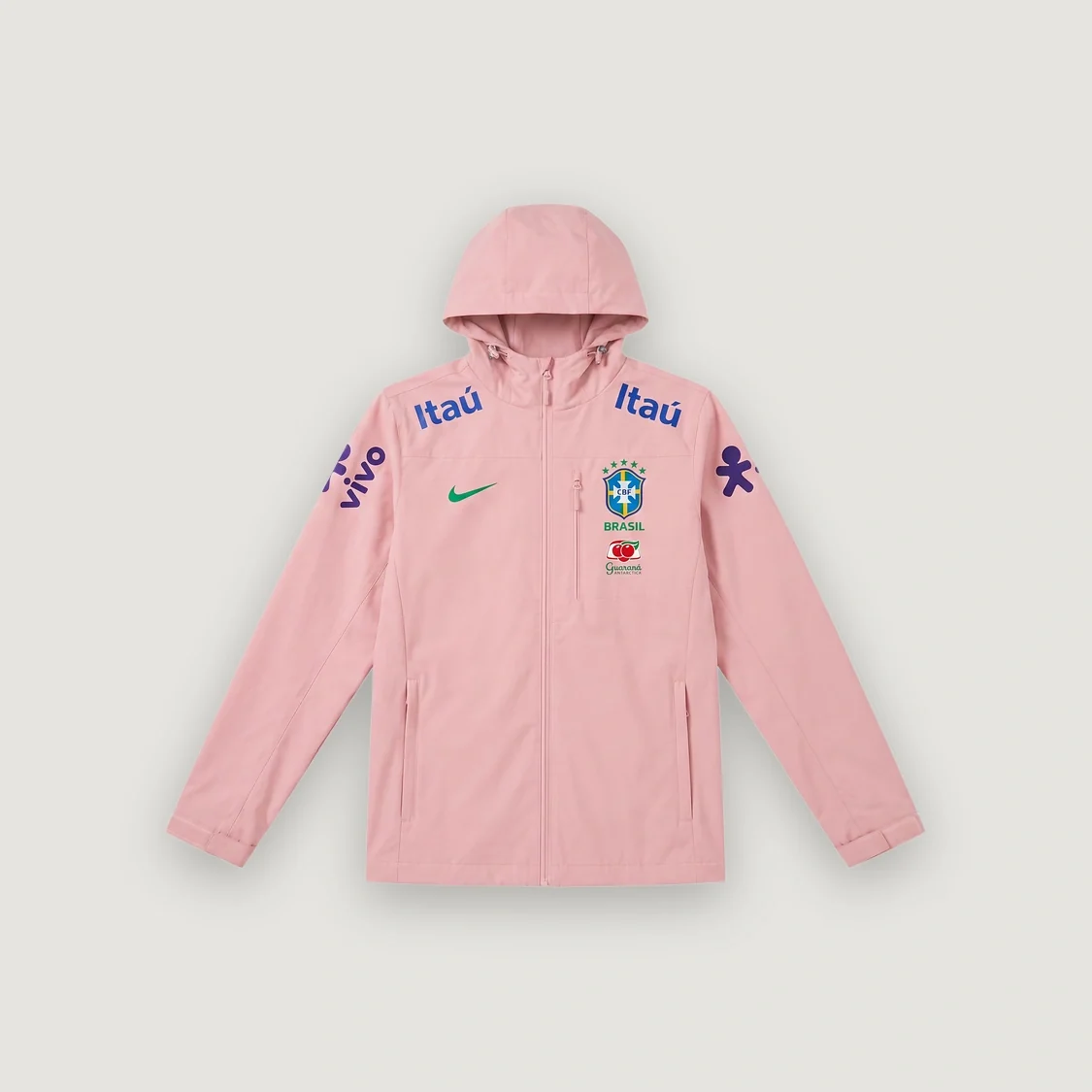 Veste Brésil rose - vue avant