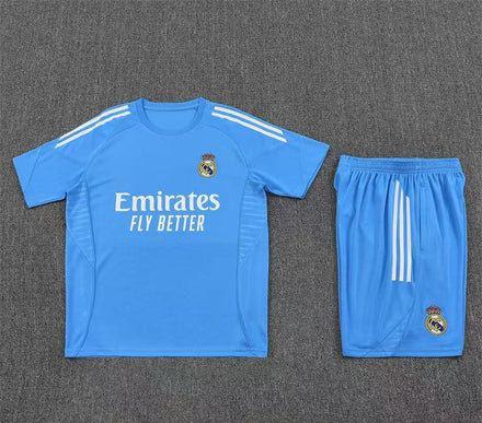 Maillot + short Real Madrid Bleu clair 25/26