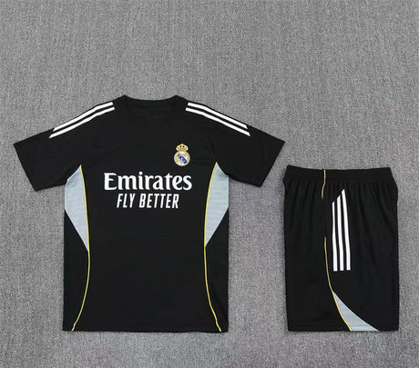 Maillot + short Real Madrid Noir 25/26