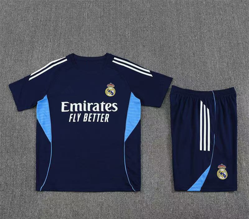 Maillot + short Real Madrid Bleu roi 25/26